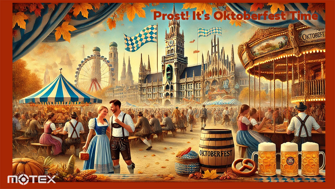 Oktoberfest, the German beer festival, is a time for people to gather in celebration, enjoying food and beer.